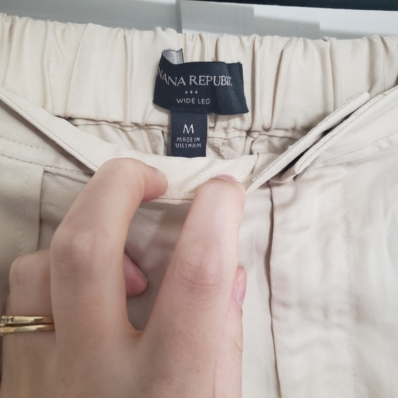 NWT Banana Republic Tencel Wide Leg Pants - Picture 3 of 12
